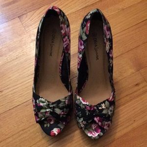 Floral Heels